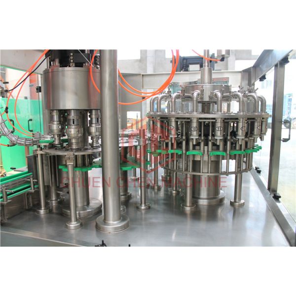 8000BPH Plastic Bottle Filling Machine , Rinsing Filling Capping Machine Food