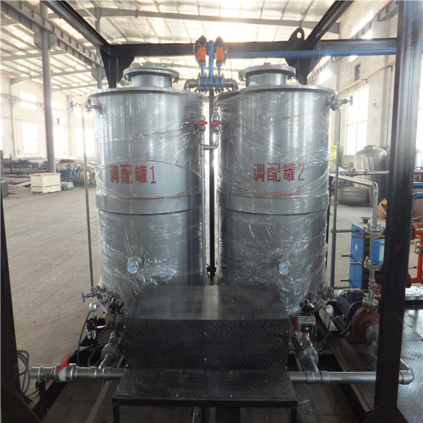 Quality Polymer Modified Bitumen Emulsion Plant Automatic Control With Two Soap Tanks wholesale