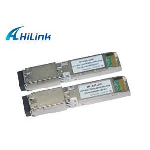 Cheap WDM 1550nm SFP+ Transceiver Module 1.5W DDM 10G Single Fiber XFP LC for sale
