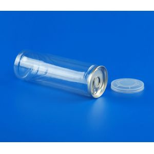 Easy Open End Empty Plastic Cans High Durability 0 . 25MM Thickness Wall