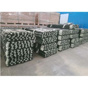 Trash Area Odor Control Plastic Coated Chain Link Fence