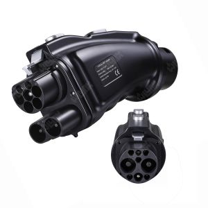 Ccs2 to Gb/t Ev Dc Charging Connector Portable Ev Charger Adapter 200a Ccs2 to