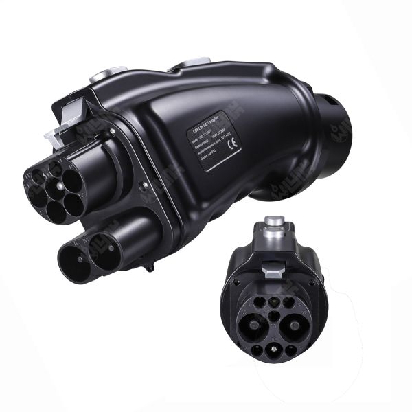 Ccs2 to Gb/t Ev Dc Charging Connector Portable Ev Charger Adapter 200a Ccs2 to