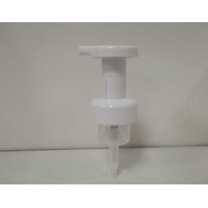 White Plastic Head Foam Dispensing Pump For Industrial Needs