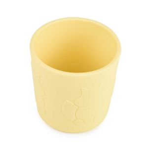 Squirrel Embossment Silicone Training Cup For Infants Customized Color