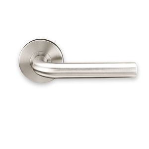 China Fire Rated Kitchen Door Handles With Custom Stainless Steel Door Lever on sale
