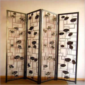 Top quality Mordern design Laser cut partition screen panel restaurant metal