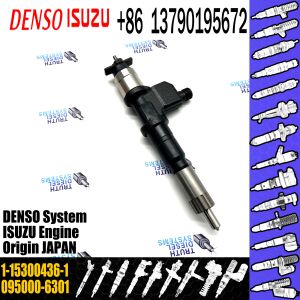 fuel injector 095000-6301 1-15300436-1 injector for ISUZU 6WG1 injector nozzle 095000-6301 1-15300436-1