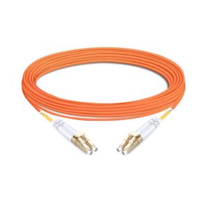 LC UPC To LC UPC PVC (OFNR) Fiber Optic Wire 7m (23ft) Duplex OM2 Multimode