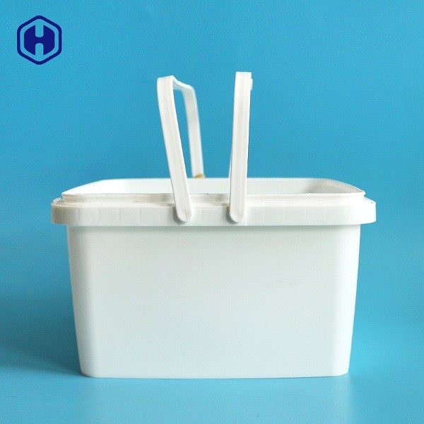 Quality Microwavable Small Square Plastic Containers Heat Resistant Printing wholesale