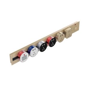 Electrical Desk Grommet Outlet Rail Track Kitchen Power Sockets Custom