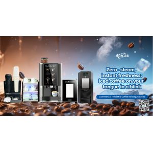 High Efficiency Commercial Coffee Vending Machine With Self-cleaning System