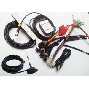 High End Hard Drive Full HD 8CH Vehicle Blackbox DVR with 8 Camera