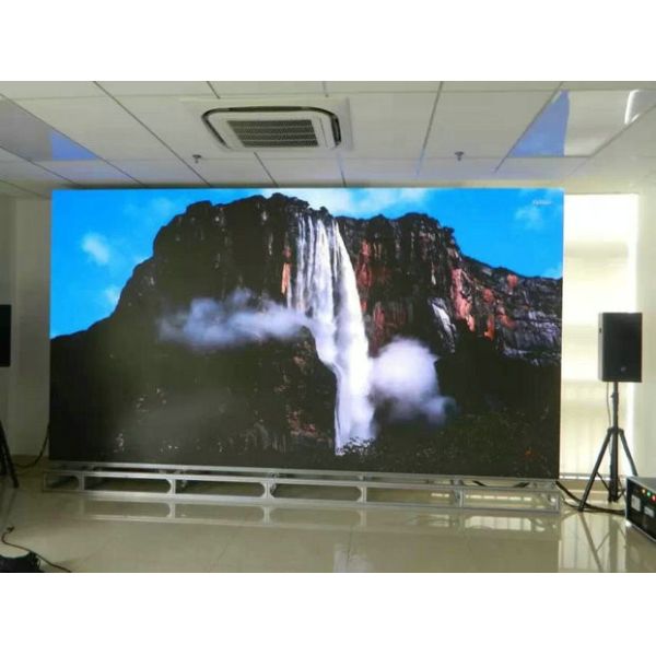 Quality High Density P4 Indoor Advertising LED Display / SMD LED video wall For Cinema Advertising wholesale