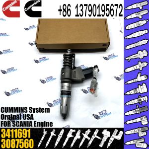 Engine Common Rail Fuel Injector 4307516 3411691 3087560 3411765 for Cummins
