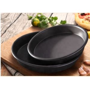 RK Bakeware China Foodservice NSF Round Aluminum Cake Pan, Hard Coat Round Pizza