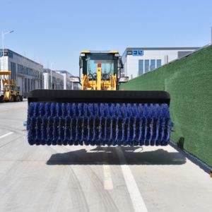 Front Mounted Snow Sweeper Loader Machine Efficient Multiple Models
