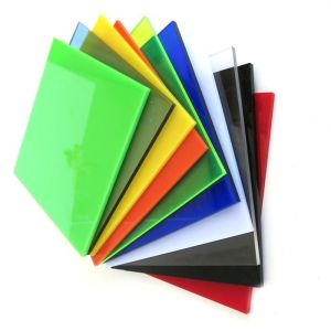 Clear Acrylic Sheet / PMMA Sheet 1.22 X2.44m Size 3mm 4mm Thick For Signs