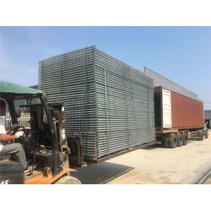 chain link temporary construction fence panels 6FT X 10F Mesh 2 3/8 " x 2 3/8" (