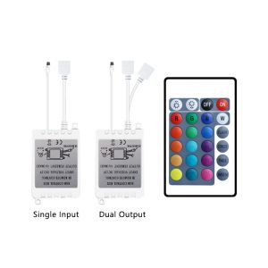 IR Remote Control LED RGB Controller 24 Key For RGB Strip Light