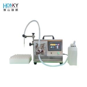 Bio Reagent Ceramic Pump Desktop Filling Machine For Rapid Test Kit