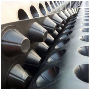Cheap Customized Drainage Board HDPE Foundation Drainage Mat 2m - 3m Width for sale