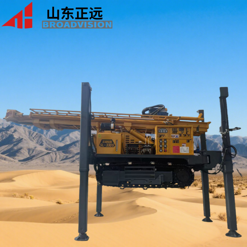 330-meter high-efficiency energy-saving professional crawler-type water well