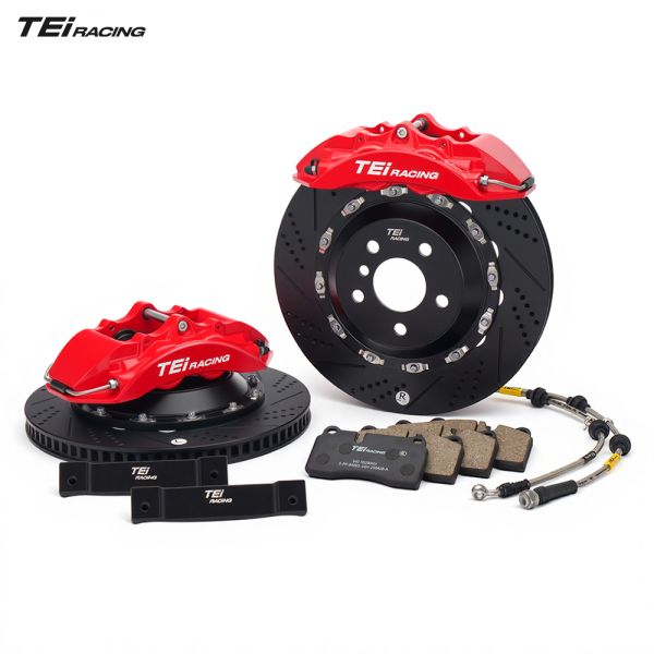 Quality TEI P40NS+ 4 Pot Brake Caliper Kit BBK R18/R19 Big Brake Kit for Audi A4 B6 B7 B8 B8L B9 B9.5 B10 2000-2025 wholesale