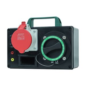 Portable ev charger tester equipment with type 2 socket ev charger tester ev