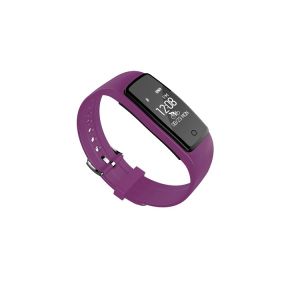 2018 hot sale purple smart bracelet motion tracking and detection of sleep,