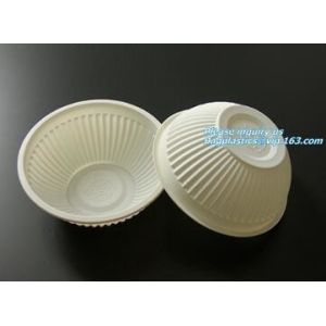 500ml sugarcane bagasse compostable disposable bowl bagasse pulp paper bowl