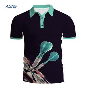 Sweat Wicking Polyester Zipper Dart Team Shirts With Pocket Personalised