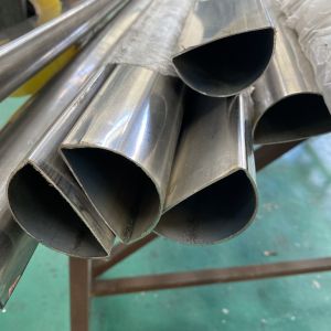 ASTM 2205 2507 Stainless Steel Pipe Laser Tube Cutting Mirror Finished 6m Length