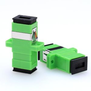 High Precision Ceramic SC APC Fiber Optic Adapter