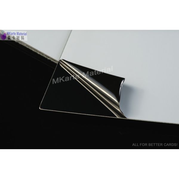 Glossy Lamination Mirror Stainless Steel Plates For Plastic Card Body Lamination