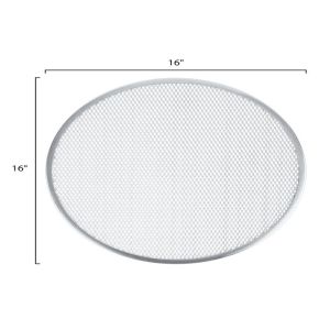 RK Bakeware China-Pizza Hut Aluminum Crispy Pizza Screen/Pizza Mesh Screen