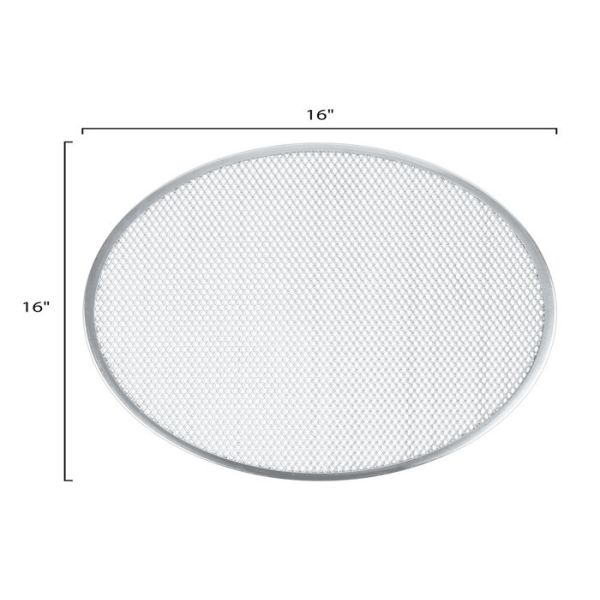 RK Bakeware China-Pizza Hut Aluminum Crispy Pizza Screen/Pizza Mesh Screen