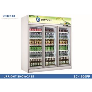 Cheap High Capacity Upright Display Refrigerator / Upright Showcase Cooler for sale