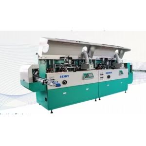Automatic 1-8 Color Plastic Bottle UV Screen Printing Machine 85 pcs/min