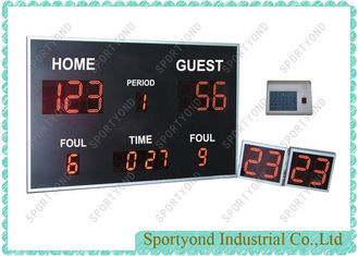 7 Segment Portable Electronic Basketball Scoreboard With 2pcs Shot Clock and