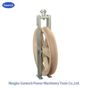 660mm Nylon Sheave 20kN Optical Fiber Cable Tools