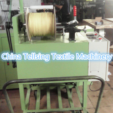 Good quality Tellsing coiling machine in sales for ribbon,webbing,tape,strip