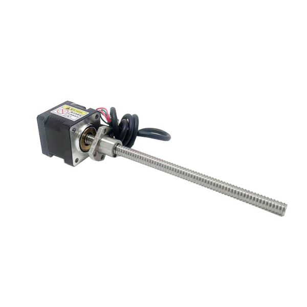 Nema 14 35mm Hybrid Ball Screw Stepper Motor 1.8° Step Angle Voltage 1.4 / 2.9V Current 1.5A,4 Lead Wires