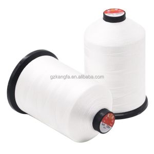 UV Protect 210d/3 White Polyester Heavy Duty Sewing Threads for POLYESTER /