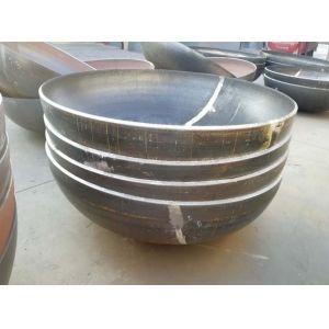 Welding Connection Carbon Steel Hemisphere Dished Head with Customized Design