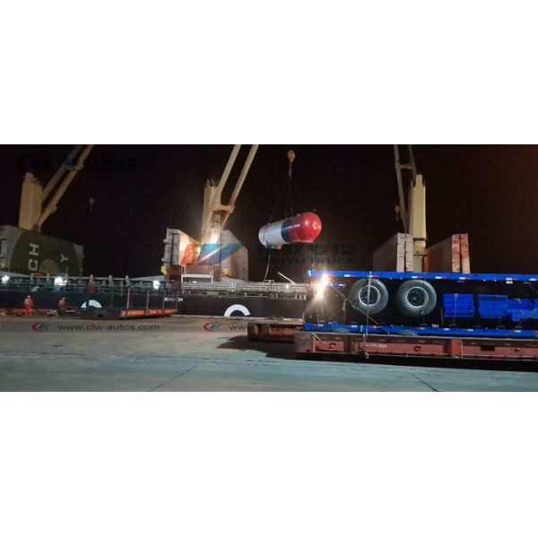 50cbm Liquid Propane Gas Storage Tank For Liquefied Petroleum Gas Station