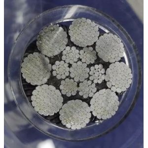 Non-Alloy Galvanized Compacted Swaged Steel Wire Rope 8xK36WS PWRC for Crawler