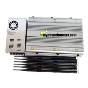 90W High Power Wifi Jammer Blocker Adjustable Mobile Signal Jammer Blocker Block