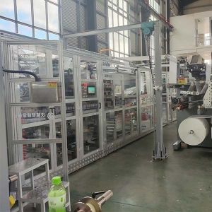Professional Factory Full Servo Adult Diaper Making Machine 380V 50Hz with