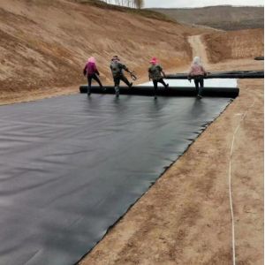 40 mil HDPE Geomembrane Pond Liner with Reinforced Waterproofing Polyethylene